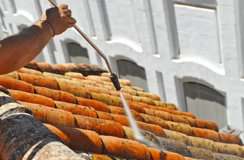 Nettoyage de toitures - Argenvières